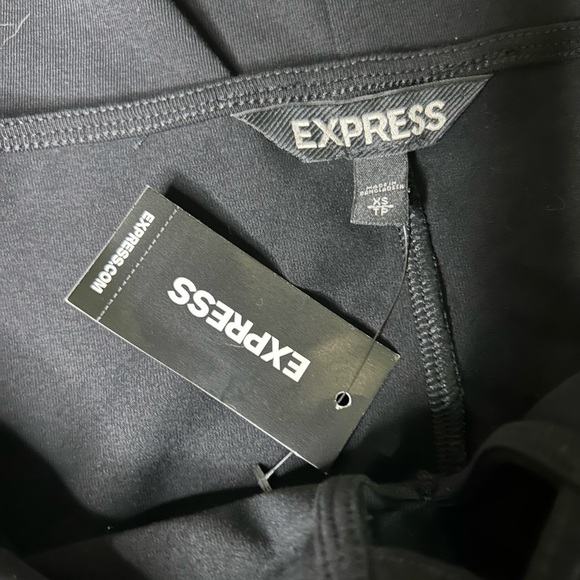 Express Open Back Skater Halter Dress • NWT • Size: XS - Picture 6 of 9